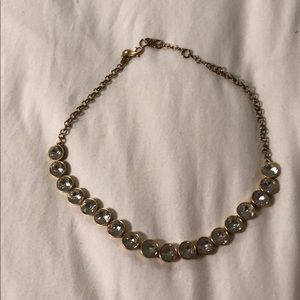 J.Crew Round Gem Statement Necklace